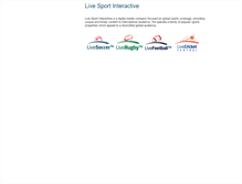 Tablet Screenshot of livesportinteractive.com